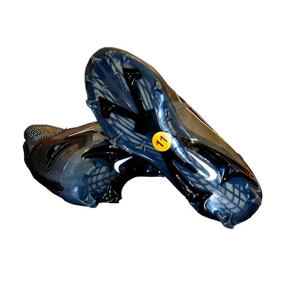 Nike Alpha Menace Elite 3 Football Cleats Men Size 11 #CT6648-010 Black NWOB - Picture 6 of 7